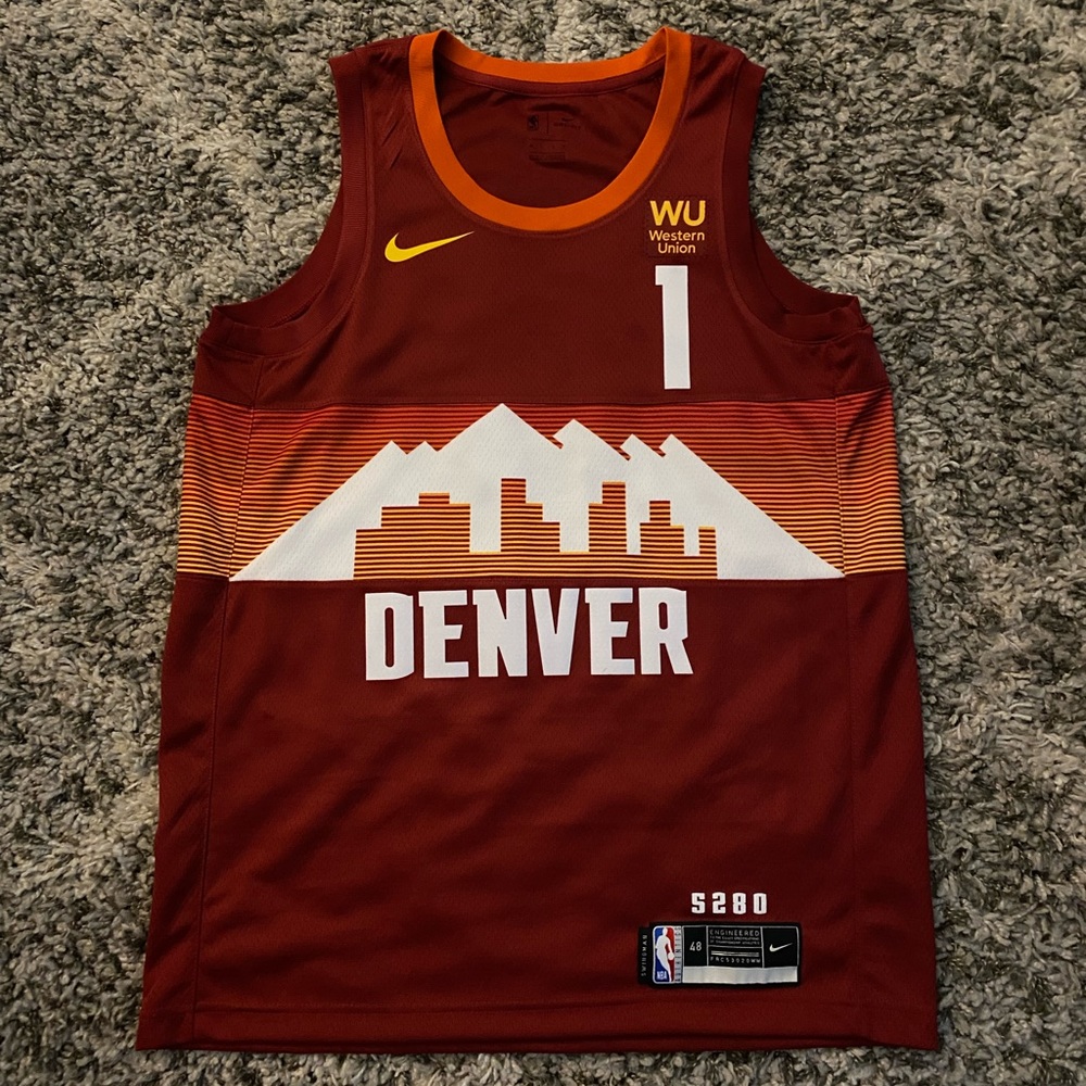 Official NBA, Ball Arena Team Store, Denver Nuggets Jersey, MPJ #1
